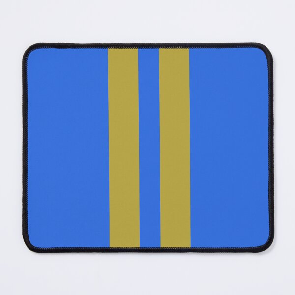 Item preview, Dual Racing Stripes - Large Gap ("Gold" Non-Metallic on Royal Blue) designed and sold by Racing Stripes Only.