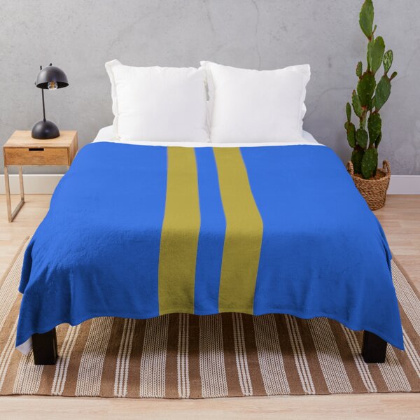 Item preview, Dual Racing Stripes - Large Gap ("Gold" Non-Metallic on Royal Blue) designed and sold by Racing Stripes Only.