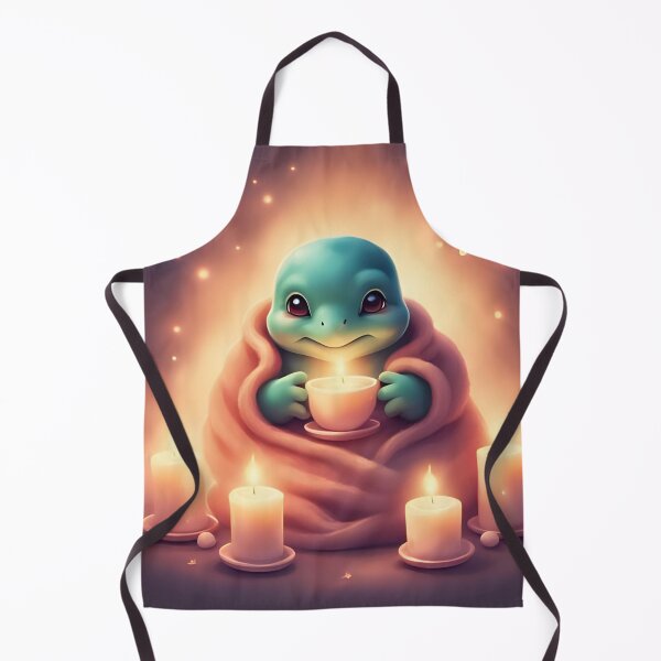 Item preview, Kawaii Cozy Turtle Art with Tea" designed and sold by TheDreamAtelier.