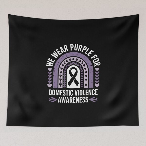 Item preview, Domestic Violence Awareness Rainbow Support designed and sold by NayelKlocko.
