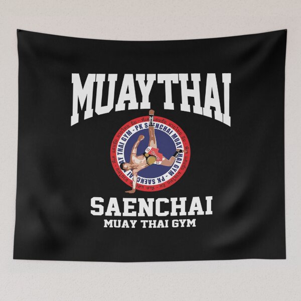 Item preview, Cartwheel Kick Pk Saenchai Muay Thai Boxing Gym Lumpinee Champion designed and sold by PeightonBonzoi.