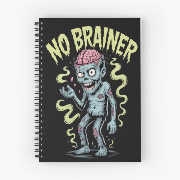 Item preview, Halloween No Brainer Zombie with Exposed Brain designed and sold by JustForYouGifts.