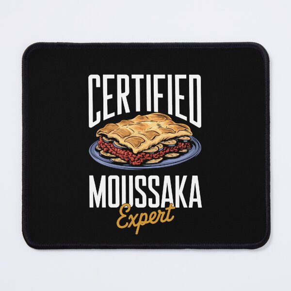 Item preview, Certified Moussaka Expert Food Lover Men Women Kids designed and sold by rafaeltto.