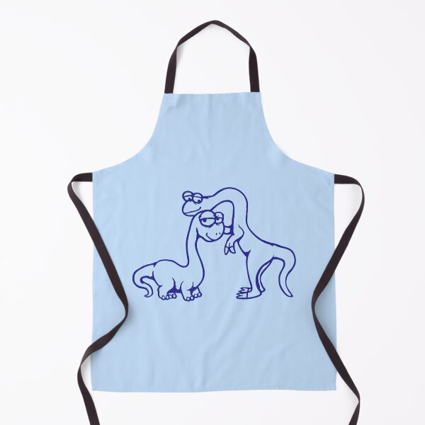 Item preview, 2 Happy Dino Couple Smile Team Cuddling Caressing Friends designed and sold by shirt-o-mat.