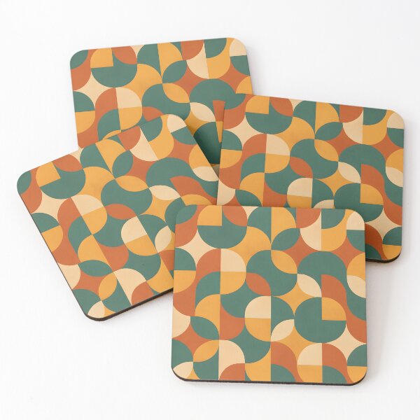 Item preview, Retro Mid Century Geometric Pattern designed and sold by aether-lab.