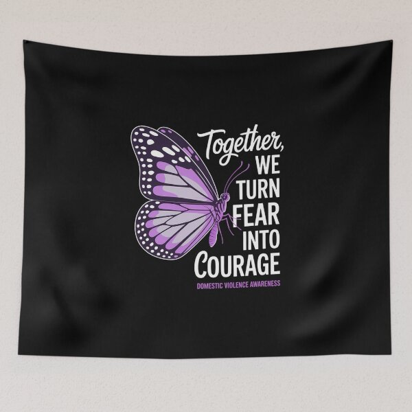 Item preview, Domestic Violence Awareness Support Cute designed and sold by NayelKlocko.