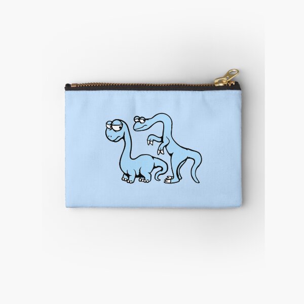 Item preview, 2 Afraid Dinosaur Sad Shy Fearful Panic Scared Friends designed and sold by shirt-o-mat.