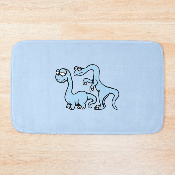 Item preview, 2 Afraid Dinosaur Sad Shy Fearful Panic Scared Friends designed and sold by shirt-o-mat.