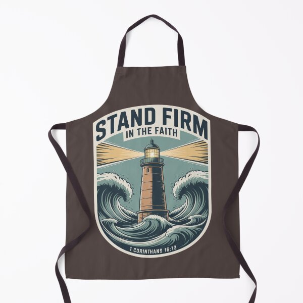 Item preview, Lighthouse — Stand Firm in the Faith designed and sold by GENX-AUTISM-DAD.
