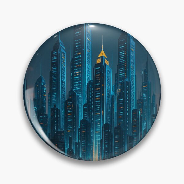 Item preview, Futuristic Skyline – The City That Never Slept designed and sold by LyraPublishing.