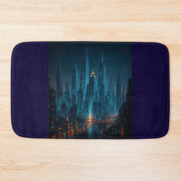 Item preview, Futuristic Skyline – The City That Never Slept designed and sold by LyraPublishing.