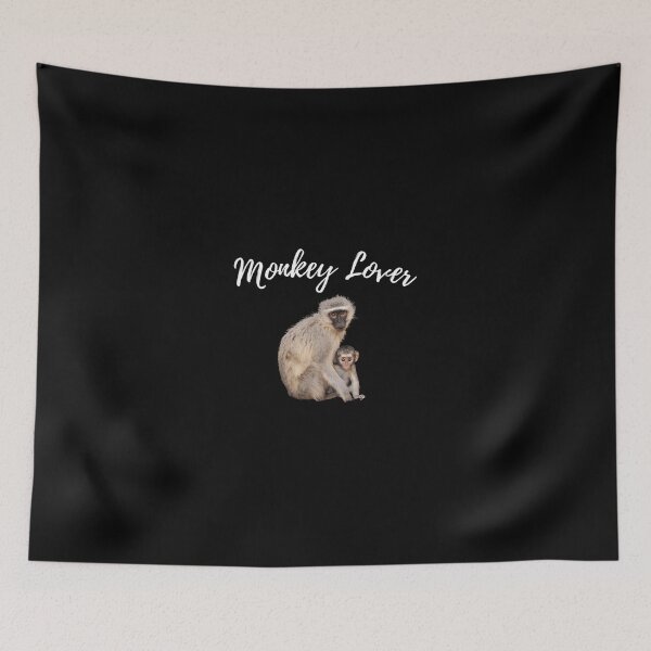 Item preview, Cute Mother And Baby Monkeys designed and sold by RosemarLorenz.
