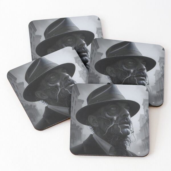Item preview, Ragnar Boy Mysterious Noir Figures Dramatic City Environments designed and sold by ART ATTACK ZONE.