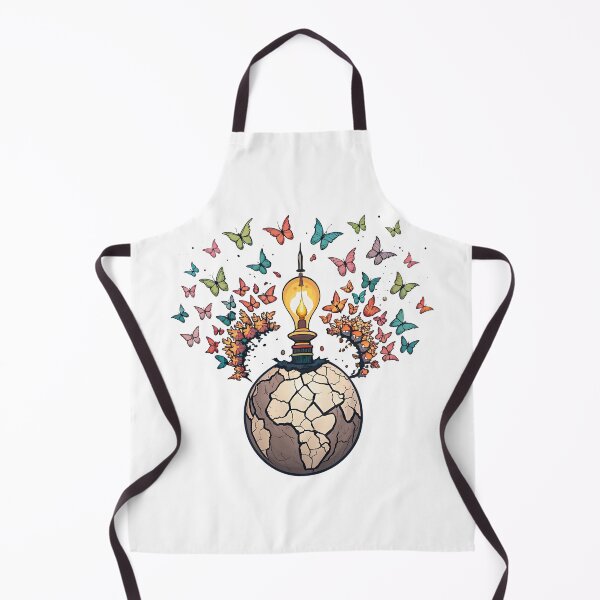 Item preview, World's ideas bloom with vibrant butterfly inspiration designed and sold by Ag49D.