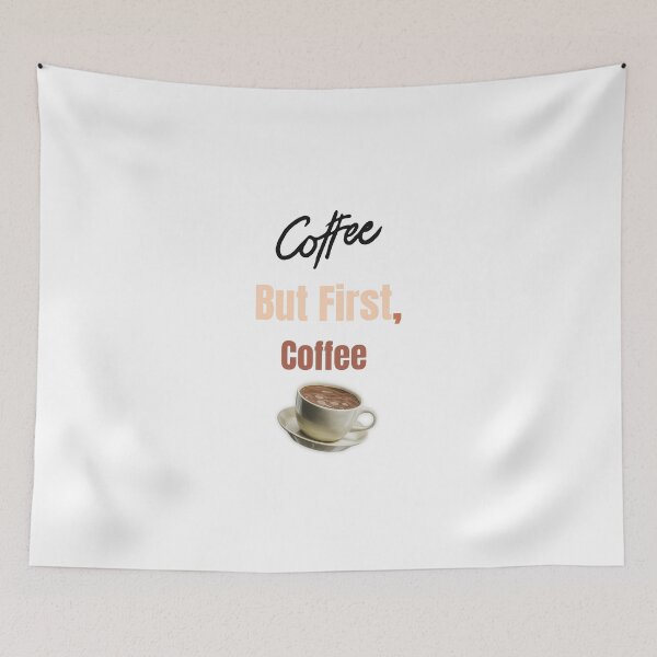 Item preview, Funny Coffee Quote designed and sold by Pixel Nomade.