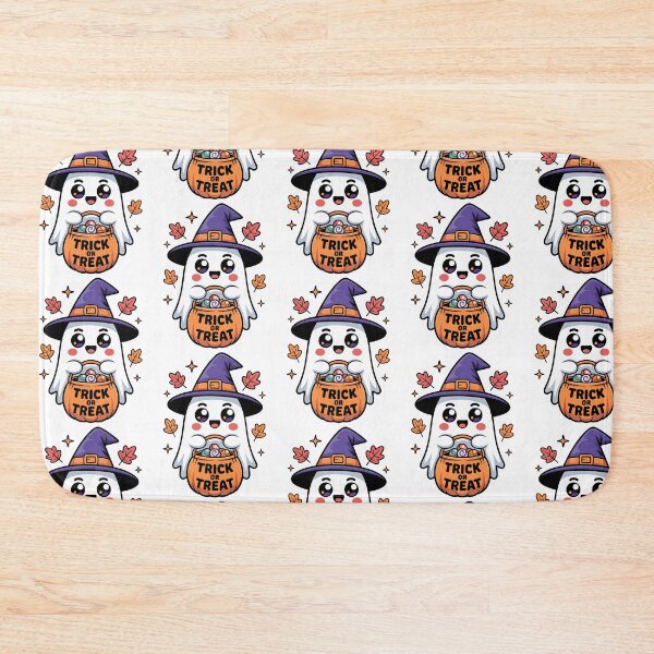 Item preview, Trick Or Treat Ghost – Cute Playful Halloween Candy Design designed and sold by Taans-Creation.