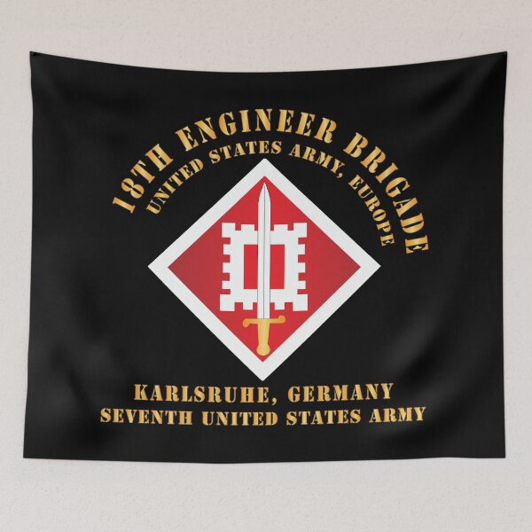 Item preview, Army - 18th Engineer Bde - US Army Europe X 300 designed and sold by Military Insignia Products.