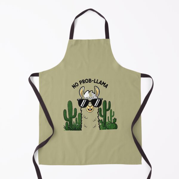Item preview, No Prob-Llama Funny Cartoon Desert Llama designed and sold by PENLEAF DESIGNS.
