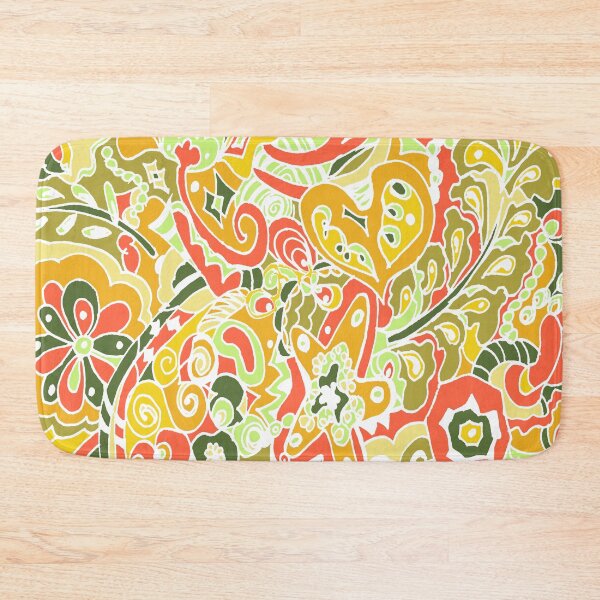 Item preview, Happy Hippie Hand Drawn Pattern designed and sold by Sharon Schwalbe.