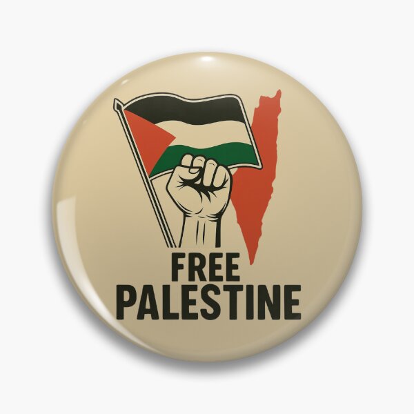 Item preview, Free Palestine Fist Flag Palestine Country Outline Resistance Free Gaza designed and sold by Annika Shurafa.
