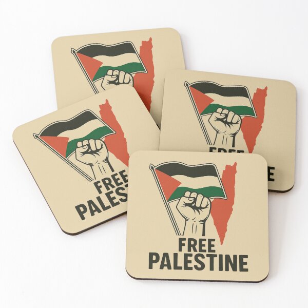 Item preview, Free Palestine Fist Flag Palestine Country Outline Resistance Free Gaza designed and sold by Annika Shurafa.