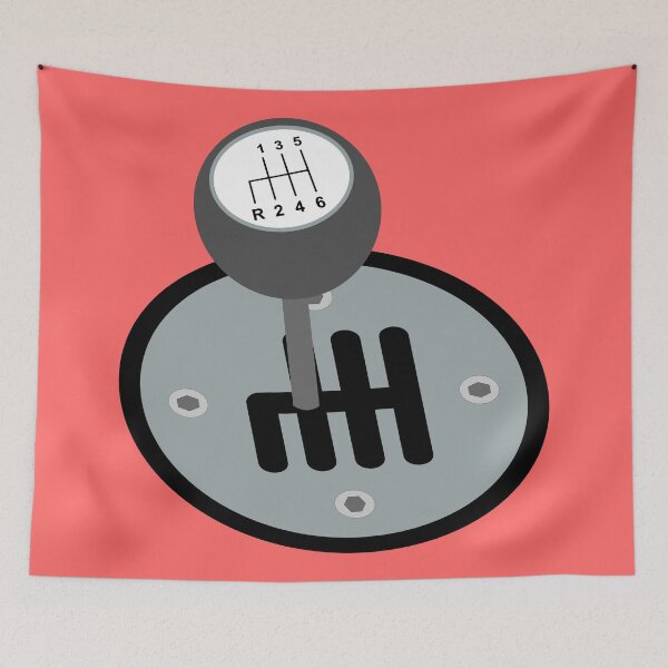 Item preview, GEAR LEVER (#FF6666) designed and sold by Marlon Oseguera.
