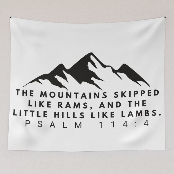 Item preview, Psalms 114:4 	 designed and sold by Undonemadenew.