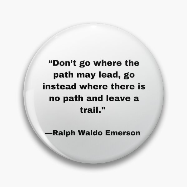 Item preview, |T-Shirt Classic| Leave a Trail ||Ralph Waldo Emerson|| designed and sold by SeaNympth.