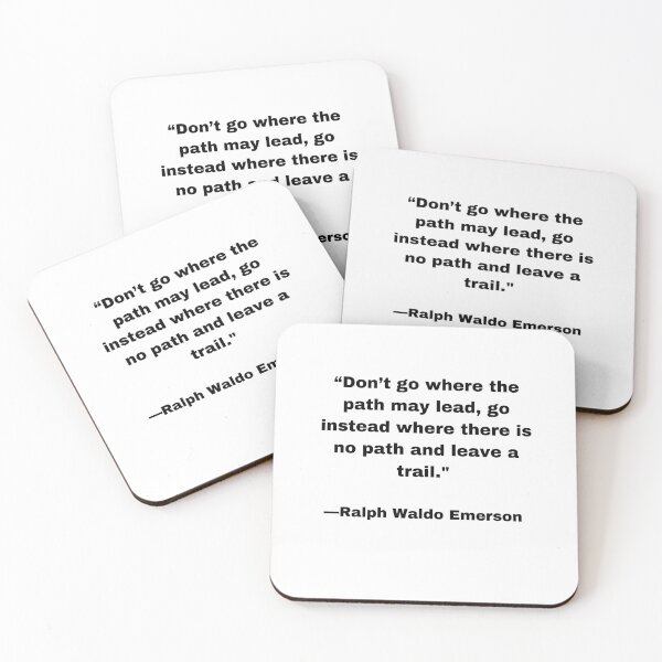 Item preview, |T-Shirt Classic| Leave a Trail ||Ralph Waldo Emerson|| designed and sold by SeaNympth.