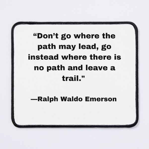 Item preview, |T-Shirt Classic| Leave a Trail ||Ralph Waldo Emerson|| designed and sold by SeaNympth.