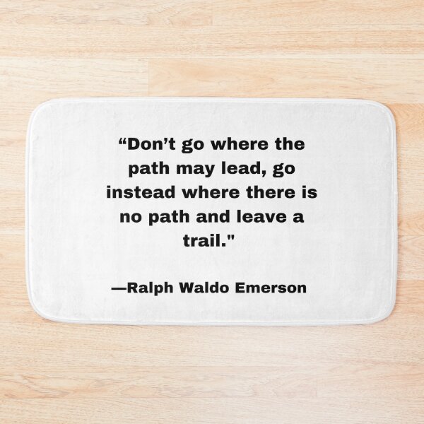 Item preview, |T-Shirt Classic| Leave a Trail ||Ralph Waldo Emerson|| designed and sold by SeaNympth.