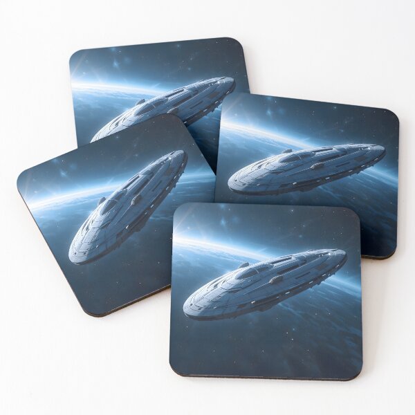Item preview, Colours Futuristic Starships Diverse Crews Exploring Space Travelers designed and sold by ART ATTACK ZONE.