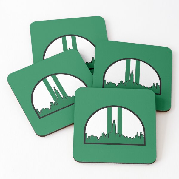 Item preview, Jets Retro Helmet New York Skyline designed and sold by Gang Green Gear.