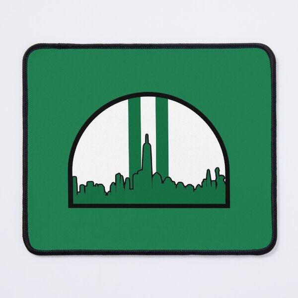 Item preview, Jets Retro Helmet New York Skyline designed and sold by Gang Green Gear.