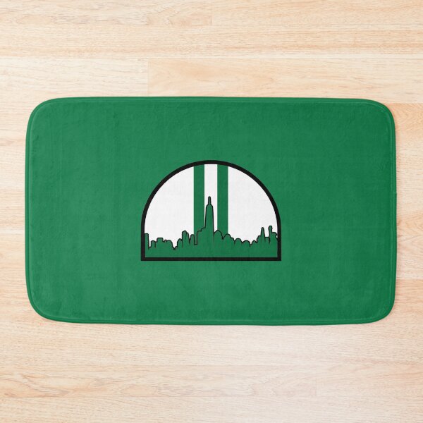 Item preview, Jets Retro Helmet New York Skyline designed and sold by Gang Green Gear.