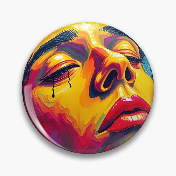 Item preview, Vibrant Cosmic Face designed and sold by Illuminatium.