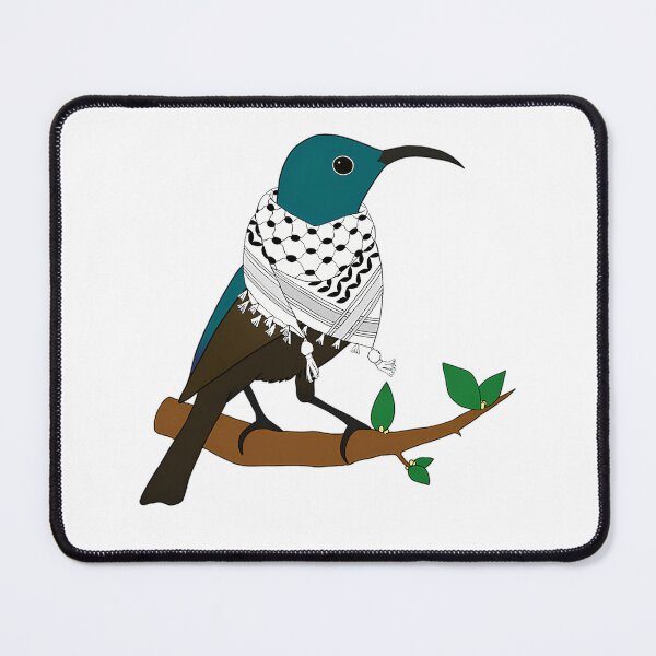 Item preview, Palestine Sunbird Wearing Keffiyeh Scarf designed and sold by JamesHaysa.