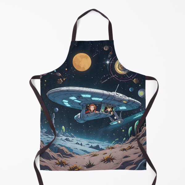 Item preview, Planets Futuristic Starships Diverse Crews Exploring Space Travelers designed and sold by ART ATTACK ZONE.