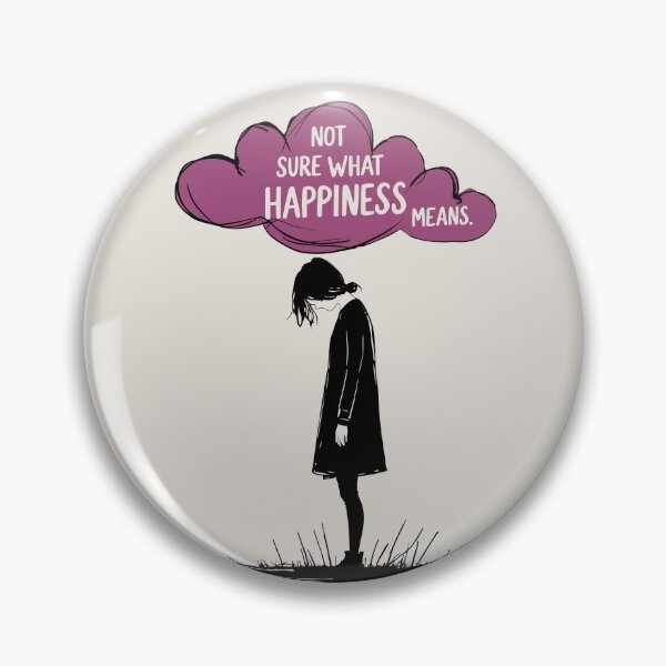 Item preview, Not Sure What Happiness Means Girl designed and sold by FocusChillax.