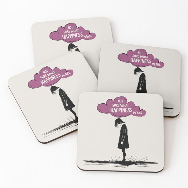 Item preview, Not Sure What Happiness Means Girl designed and sold by FocusChillax.