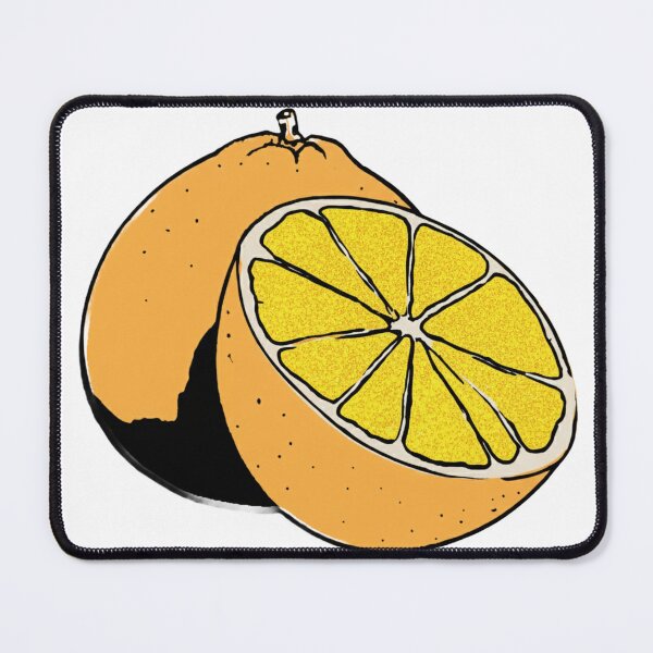 Item preview, Orange Slice Pop Art – Bold Citrus Fruit T-Shirt designed and sold by CleanLineStudio.