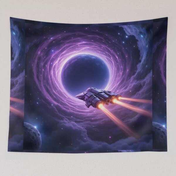 Item preview, HighTech Futuristic Starships Diverse Crews Exploring Space Travelers designed and sold by ART ATTACK ZONE.