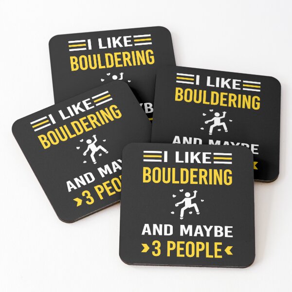 Item preview, Me gustan 3 personas Bouldering Escalada en roca designed and sold by xaviajames9.