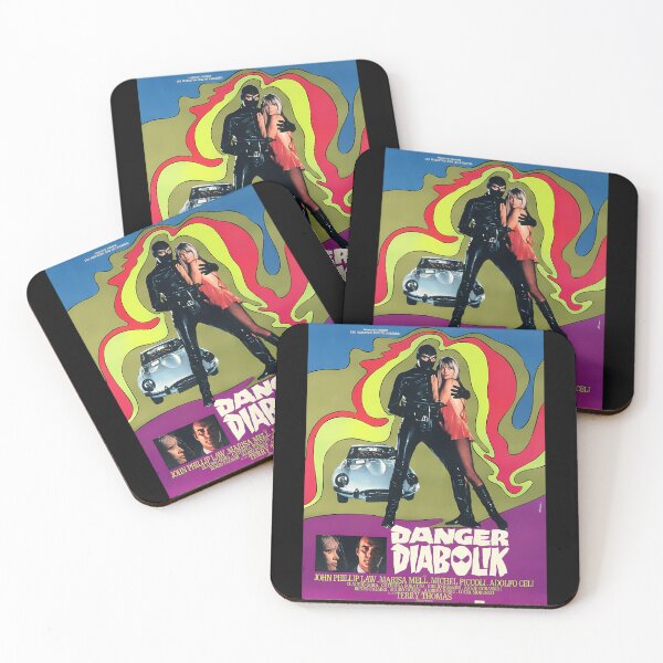 Item preview, Danger Diabolik - 1968 Vintage Movie Poster designed and sold by JamesMRobins.