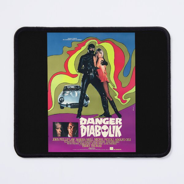 Item preview, Danger Diabolik - 1968 Vintage Movie Poster designed and sold by JamesMRobins.