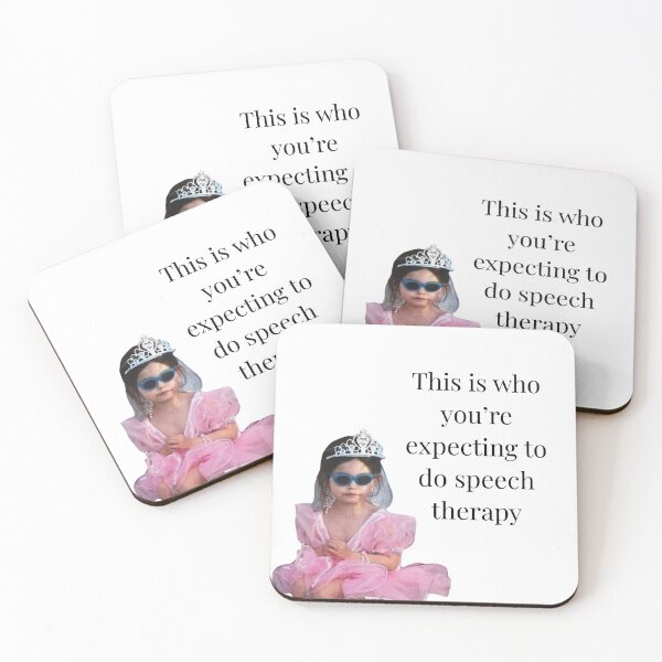 Item preview, This is who you're expecting to do speech therapy designed and sold by calliecanslp.