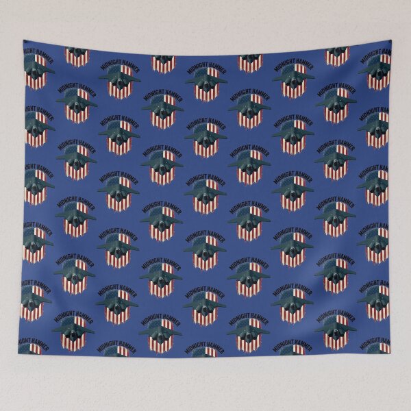 Item preview, B-2 Stealth Jet Shirt Operation Midnight Hammer.png designed and sold by shakik.