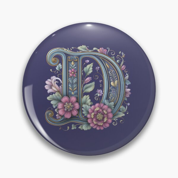 Item preview, Belle Epoque Monogram D designed and sold by Boddicca.