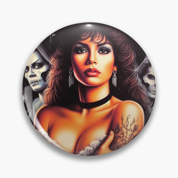 Item preview, Retro Hard Rock Woman designed and sold by PulpVintage.