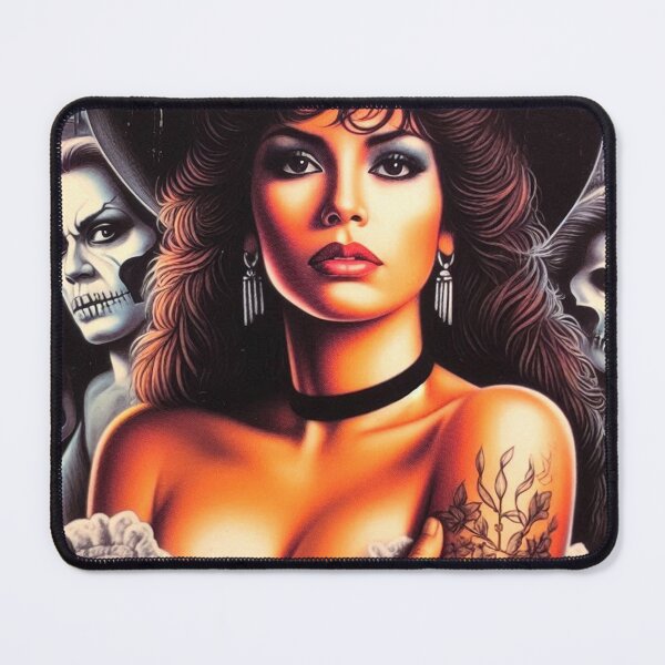 Item preview, Retro Hard Rock Woman designed and sold by PulpVintage.